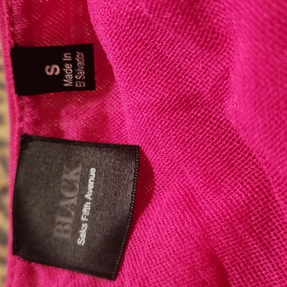 BLACK BY SAKS FIFTH AVENUE TOP SIZE S - Picture 5 of 5